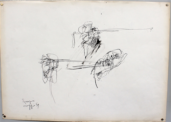 "Senza titolo" by Bepi Romagnoni, 1959