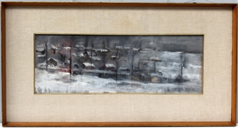 "Paesaggio invernale" - Lucio Riva