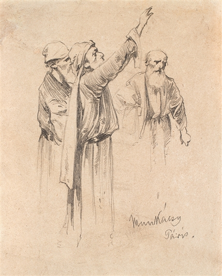 Study for Ecce Homo by Mihaly Munkacsy