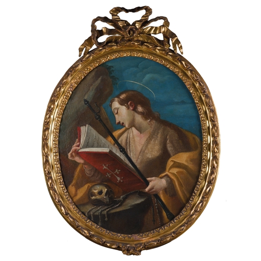 Santo in preghiera by Italian School, 17th Century