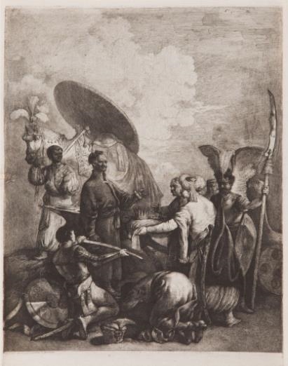 Przemysl's election for the Czech king by Jean-Pierre Norblin de La Gourdaine, 1777