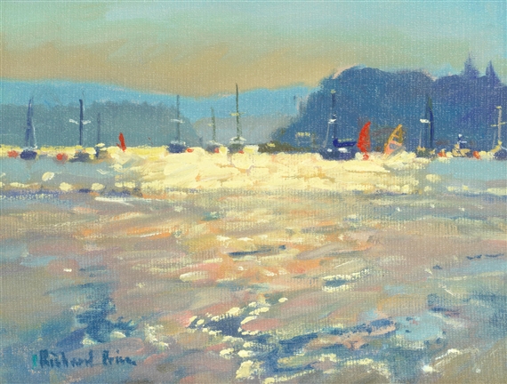 Richard Price | Evening light over estuary | MutualArt