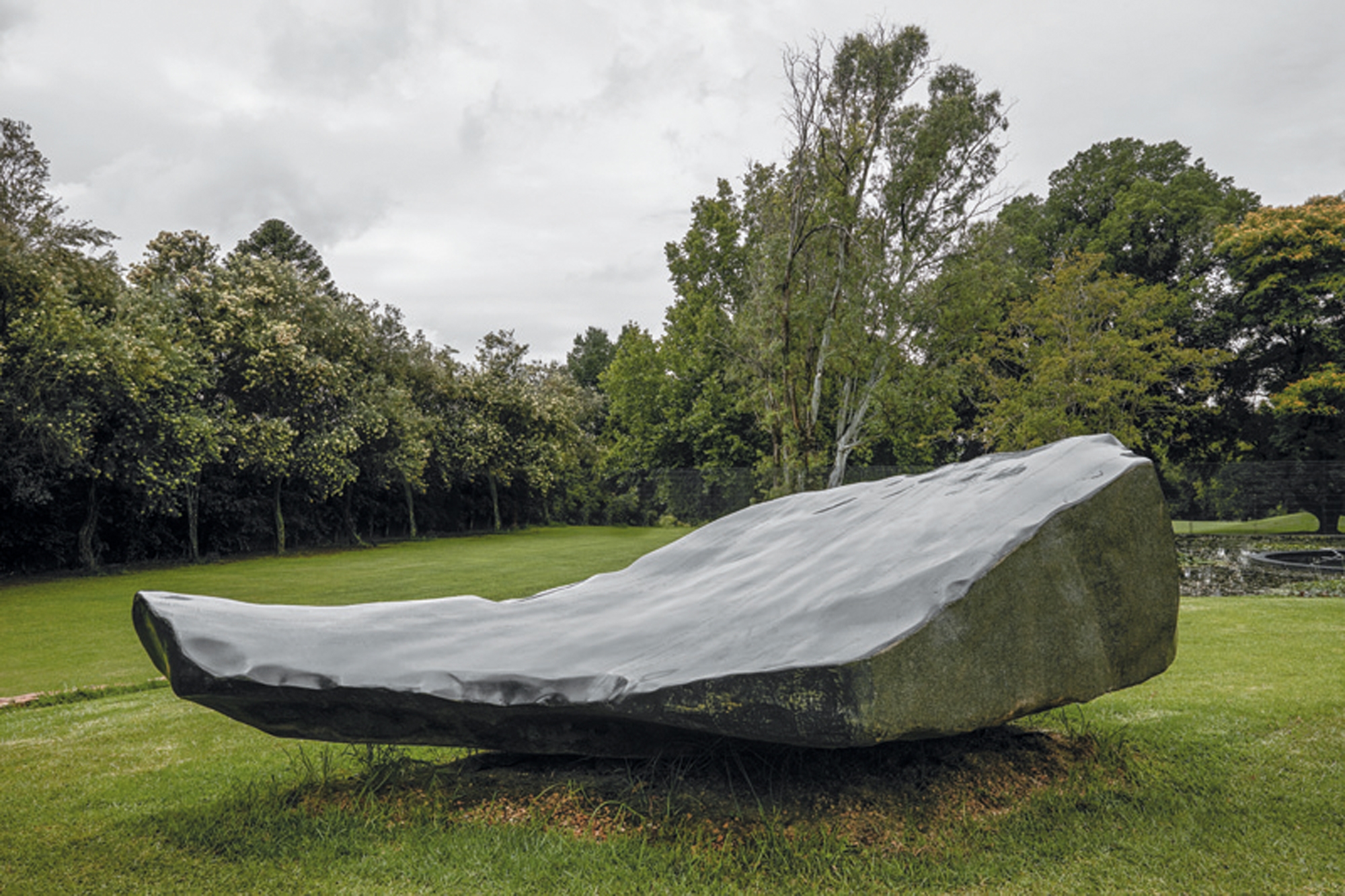 Artwork by Willem Boshoff, Clast Mar (from Children of the Stars series), Made of granite