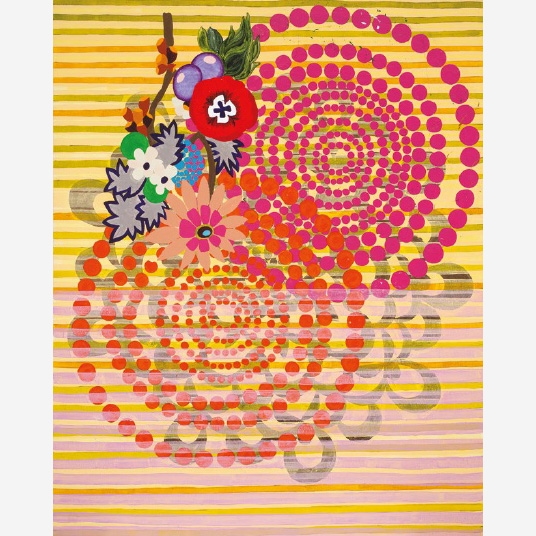 O drops by Beatriz Milhazes, 2001