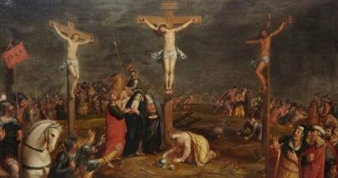 La Crucifixion - Anthonie van‏ Blocklandt van Montfoort