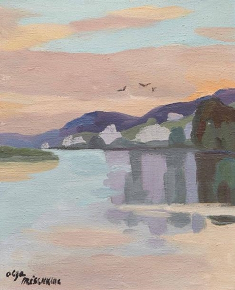 Bord de mer by Olga Mischkine