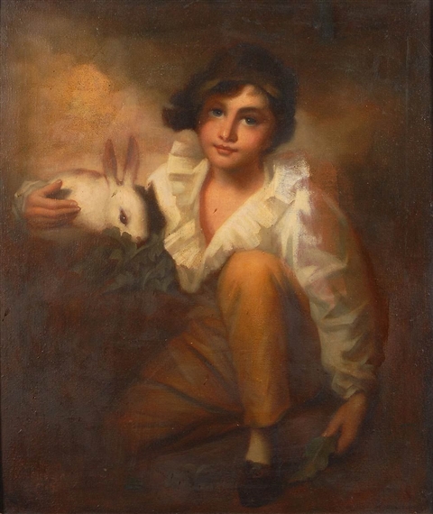 Henry Raeburn | Junge und Hase | MutualArt
