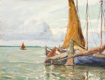 Sailboat - Václav Příhoda