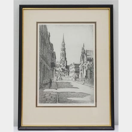 Church Street by Elizabeth O'Neill Verner