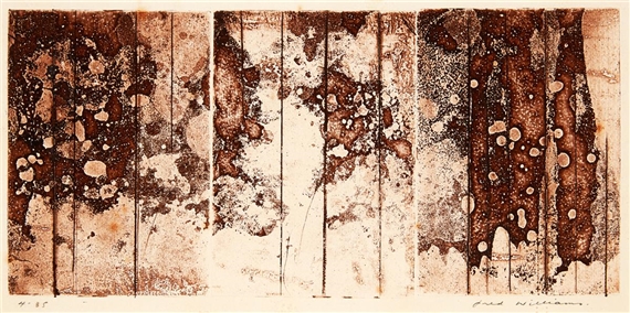 Landscape Triptych by Fred Williams