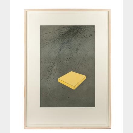 Yellow Slab by Ron Davis, 1983
