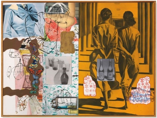 Old Bottles by David Salle, 1995-1996