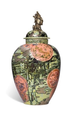 Artwork by Grayson Perry, Barbaric Splendour, Made of glazed earthenware