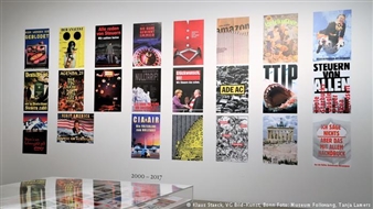 Activist artist Klaus Staeck provokes at age 80 in Essen exhibition