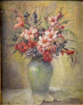 Still Life with Flowers - Hermine Bruck