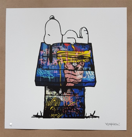 Kenny Random | Hard Times (Invader) (2017) | MutualArt