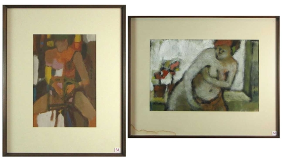 2 works: Morning By The Window & A Change of Costume by Evelyn Sheehan