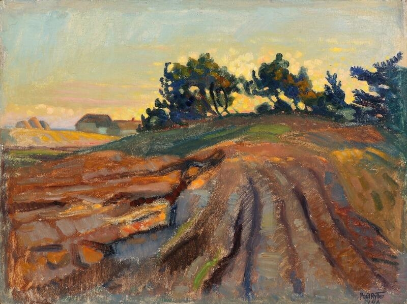Poul Rytter | Landscape (1948) | MutualArt