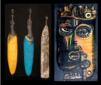 Etiyé Dimma Poulson & Stacey Okparavero: Awakening & Power: Artistic Expressions Transcending Time - Gallery of African Art