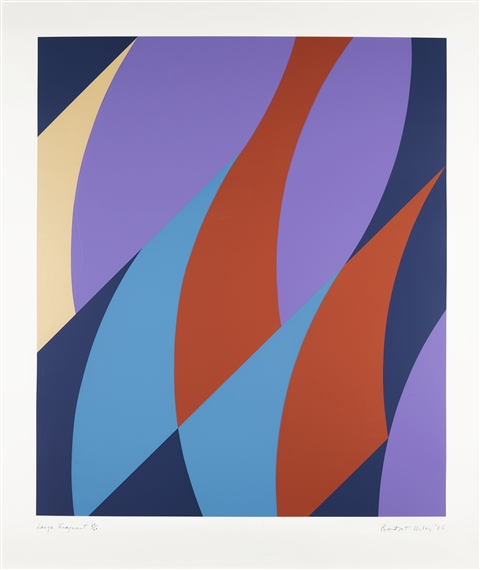 Bridget Riley | LARGE FRAGMENT (SCHUBERT 64) (2006) | MutualArt