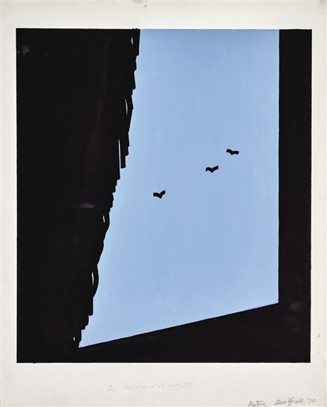 AH! THIS LIFE IS SO EVERYDAY (FROM SOME POEMS OF JULES LAFORGUE) by Patrick Caulfield, 1970