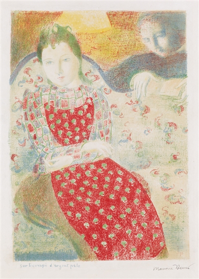 Sur la Canape D'Argent Pale by Maurice Denis, 1898