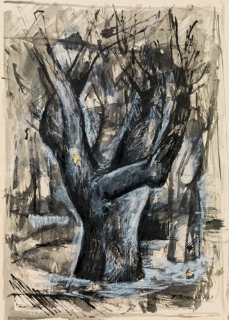 Ferdinand Stransky | Baum im Winter | MutualArt