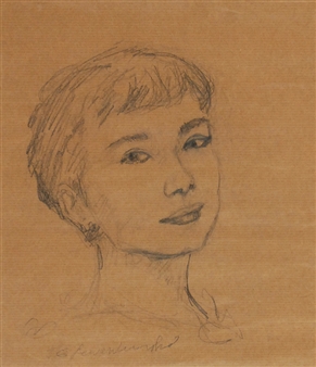 Portret kobiety - G. Lewandowski