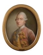 Baron de Berckheim de Loerrach oncle et cousin de la baronne Siegried d’Oberkirch by German School, 18th Century