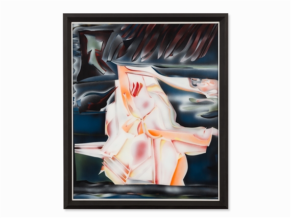 Große Gestalt am Meer by Alexej Iljitsch Baschlakow, 1976