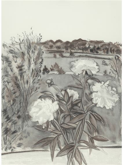 Peonies by Jane Freilicher, 1989