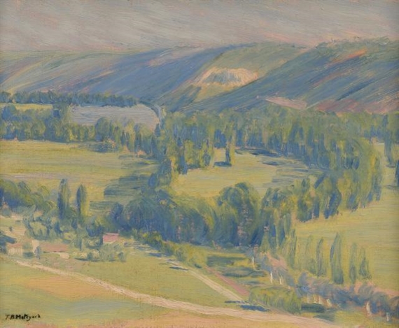 La Vallee de la Seine by Thomas Buford Meteyard, 1890-1893