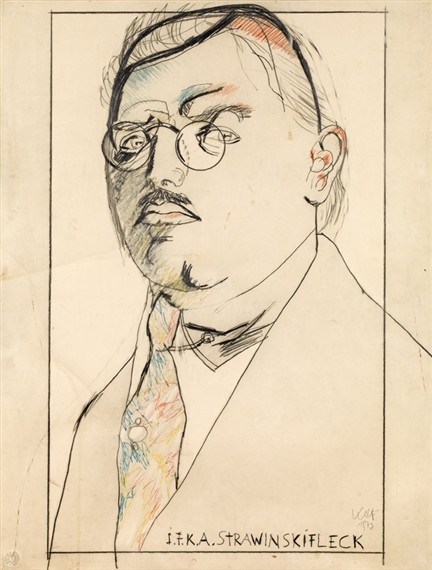 Strawinskifleck by Karl Anton Fleck, 1973