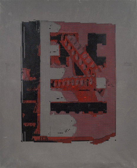 O.T. by Peter Kogler, 1986