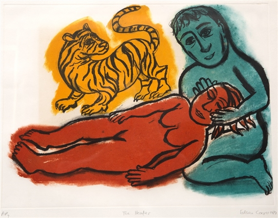 'The Healer' by Eileen Cooper, 1989