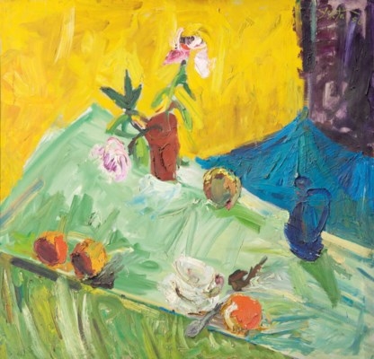 Untitled (Still Life) by Manoucher Yektai, 1956