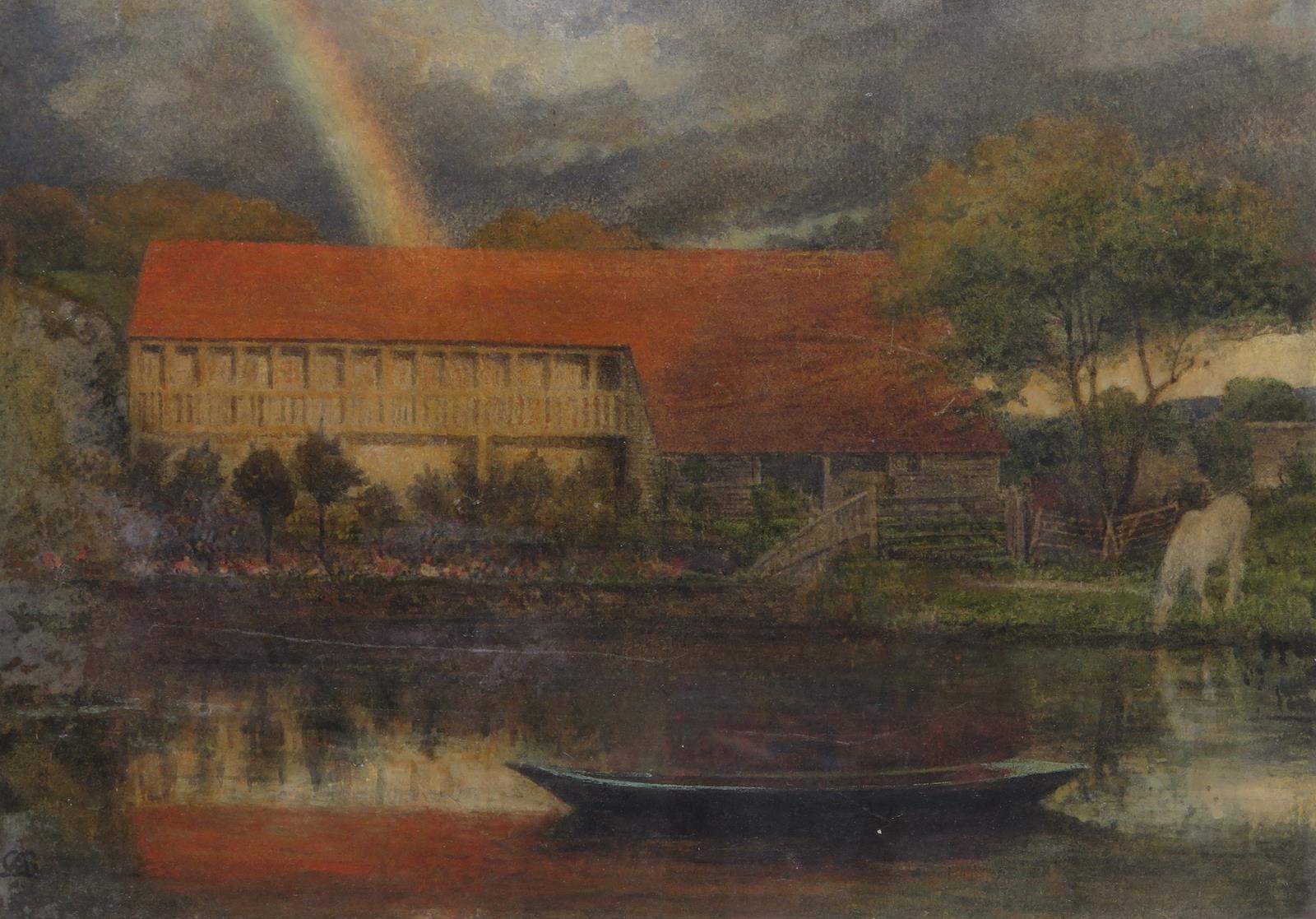 George Adolphus Storey | The Golden Barn (1899) | MutualArt