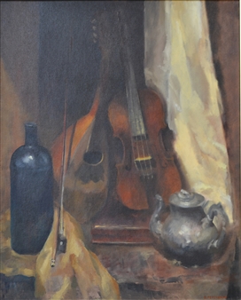 STILL LIFE VIOLINS - B. Pepper Kamp