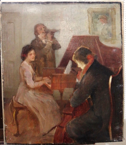 George Goodwin Kilburne | The Trio | MutualArt