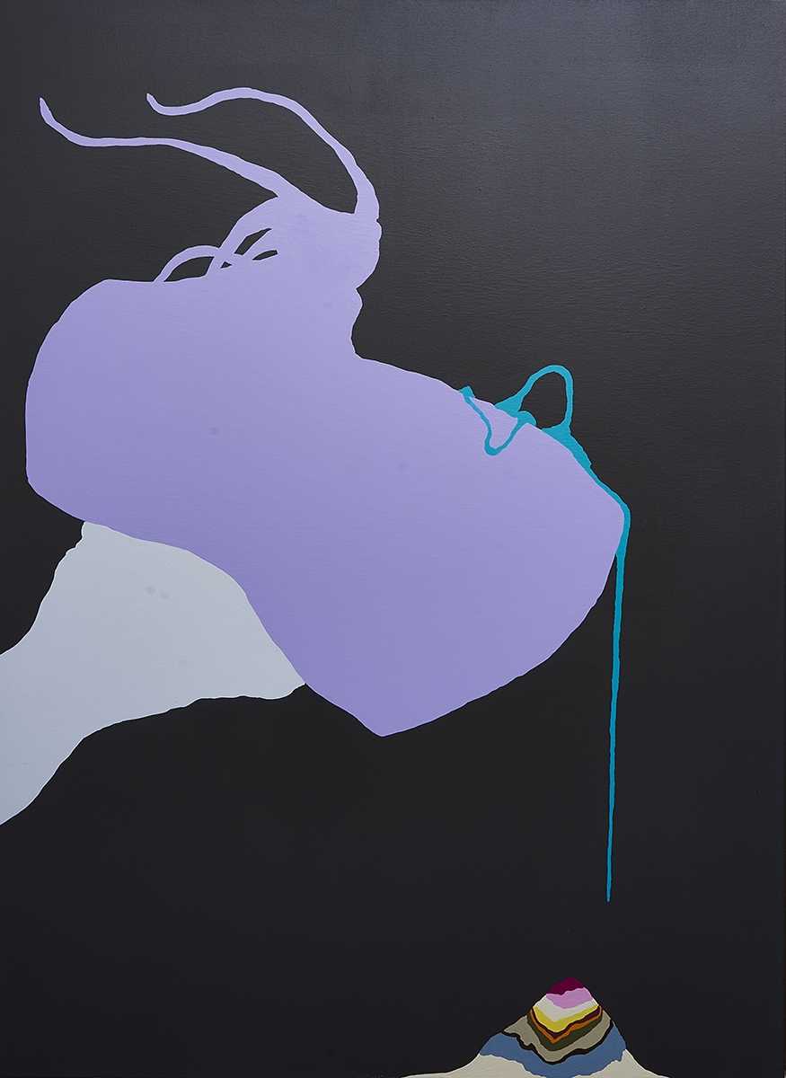 Artwork by Lara Merrett, Head On, Made of Acrylic on canvas