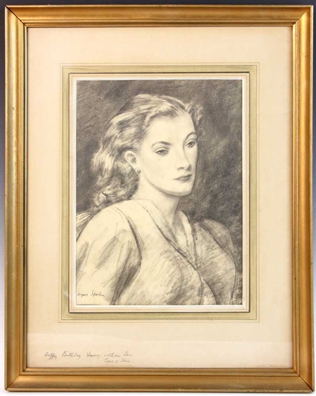 Portrait of Woman by Eugene Edward Speicher