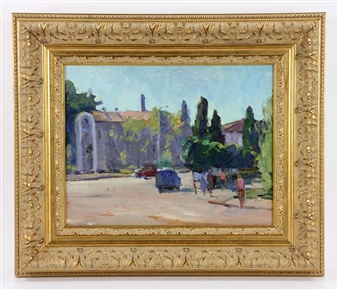 Street View with Figures - Alexander Fesiuk