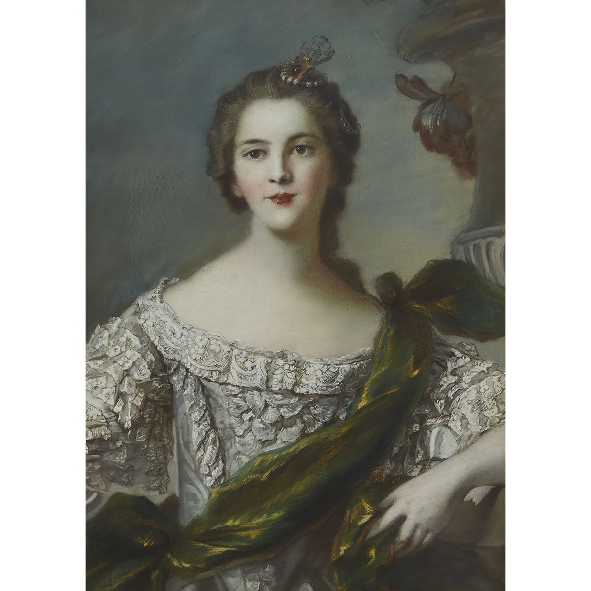  Jean  Marc  Nattier  Madame  Victorie De  France  1748 