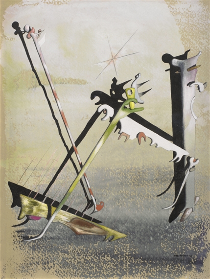 UNTITLED by Yves Tanguy, 1947