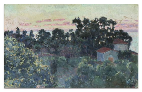 ST CLAIR by Théo van Rysselberghe, circa 1917