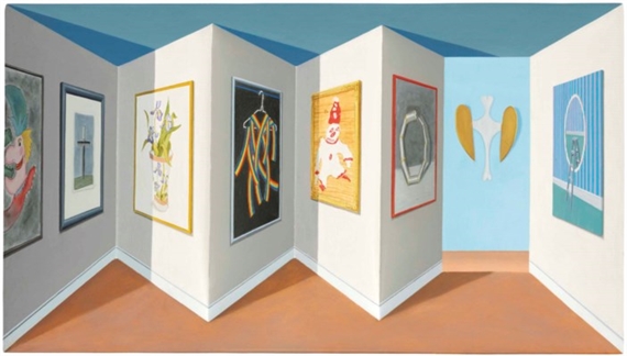 Whose Hues by Patrick Hughes, 2005