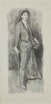 Count Robert de Montesquiou - James Abbott McNeill Whistler