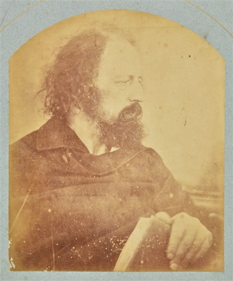 The Dirty Monk, Alfred Lord Tennyson by Julia Margaret Cameron, 1865