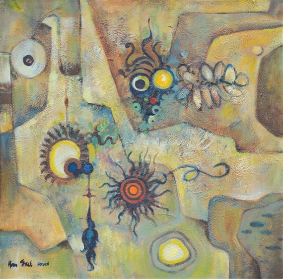 Abstraction by Han Snel, 1996