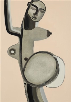 Henrietta Dubrey:  Nude - Edgar Modern